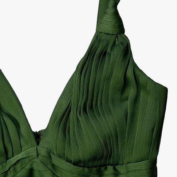 Elegant Green Prom Dress - Picture 5 of 12